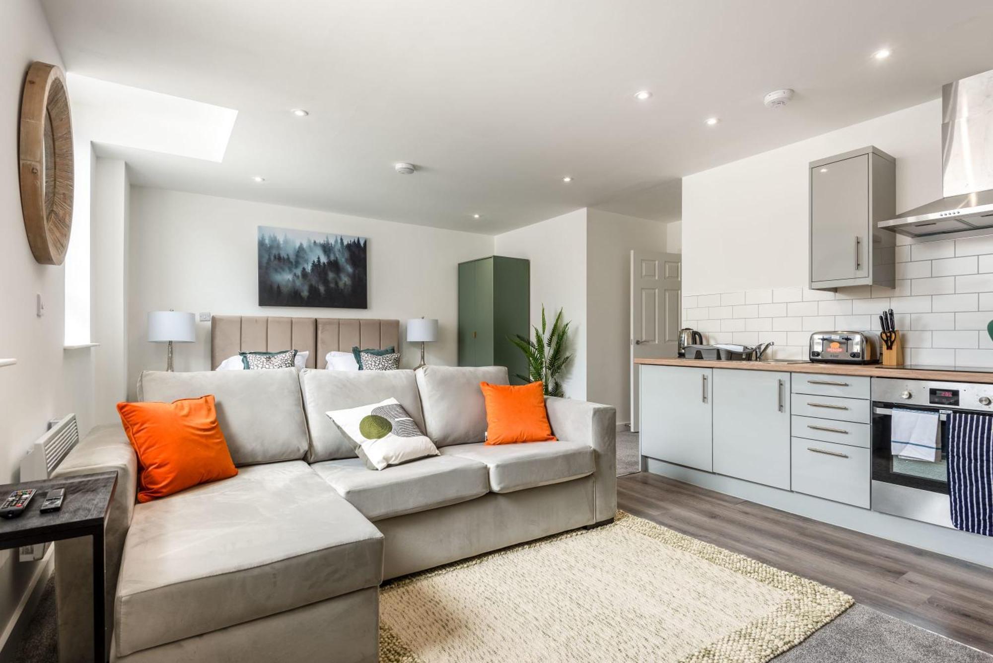 Contemporary 1 Bed Central Rotherham Studio Dış mekan fotoğraf