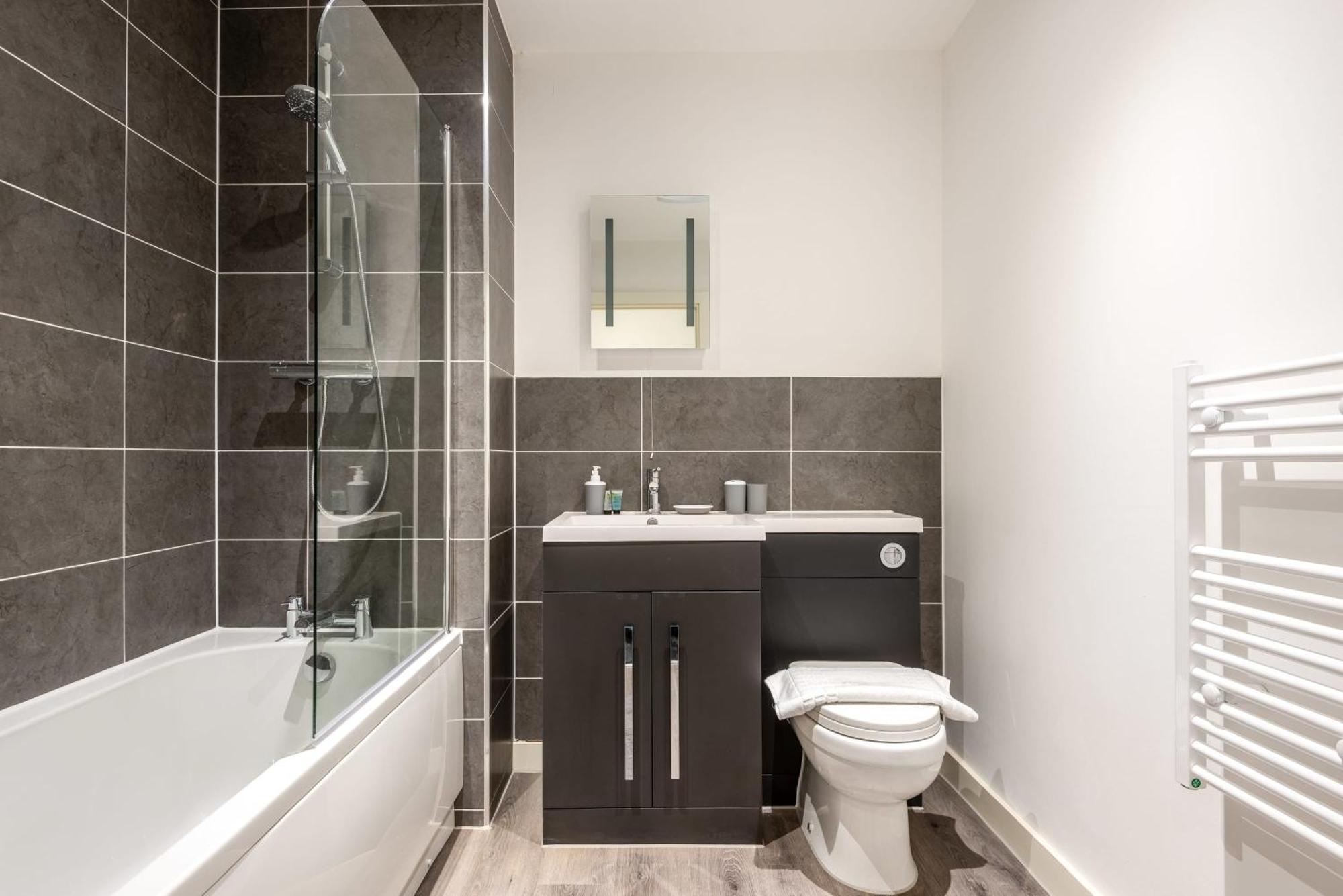 Contemporary 1 Bed Central Rotherham Studio Dış mekan fotoğraf