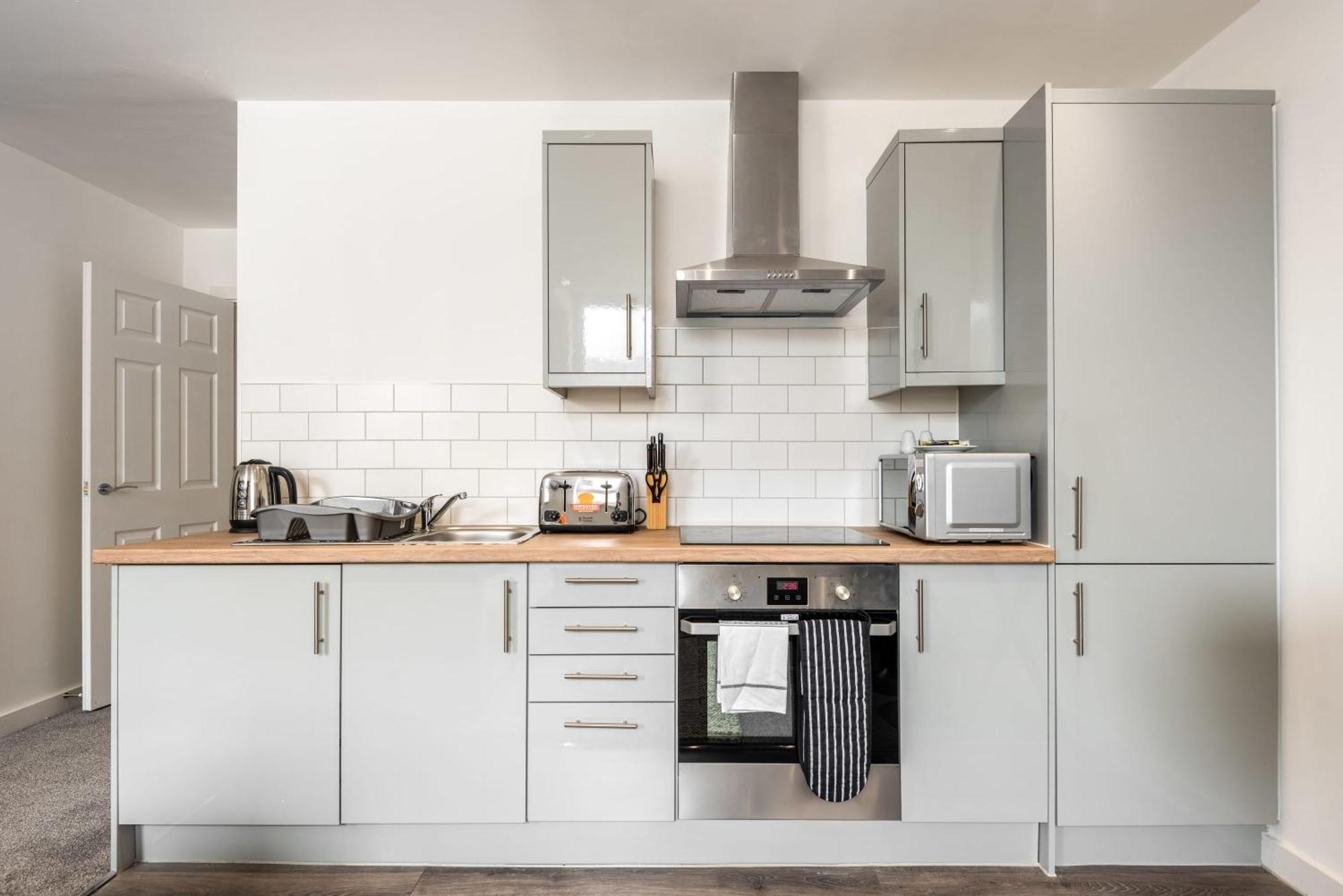 Contemporary 1 Bed Central Rotherham Studio Dış mekan fotoğraf