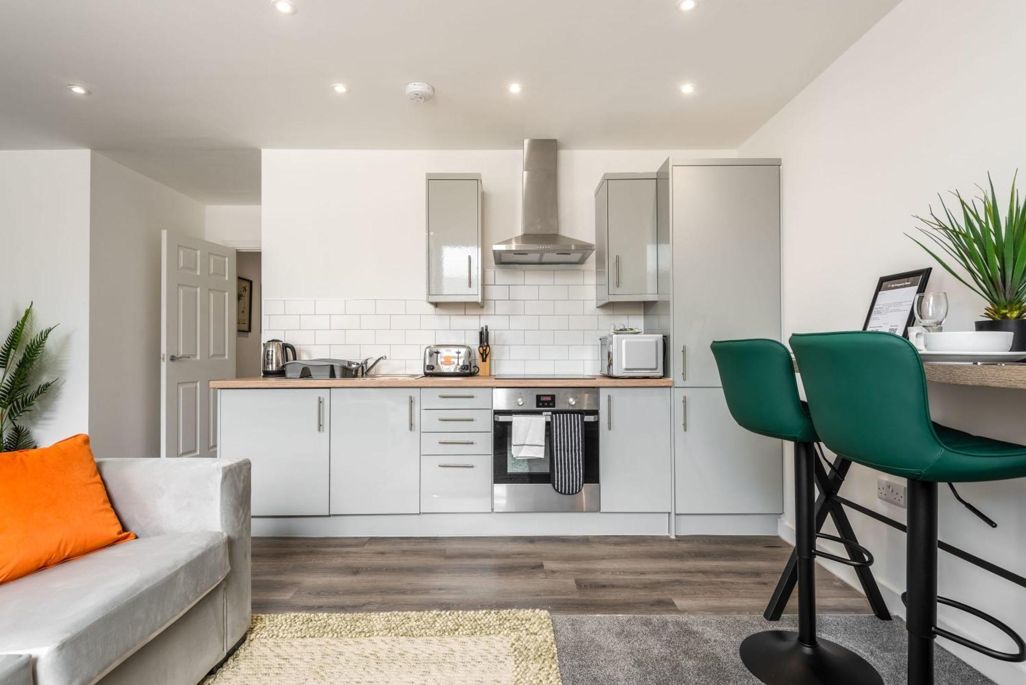 Contemporary 1 Bed Central Rotherham Studio Dış mekan fotoğraf