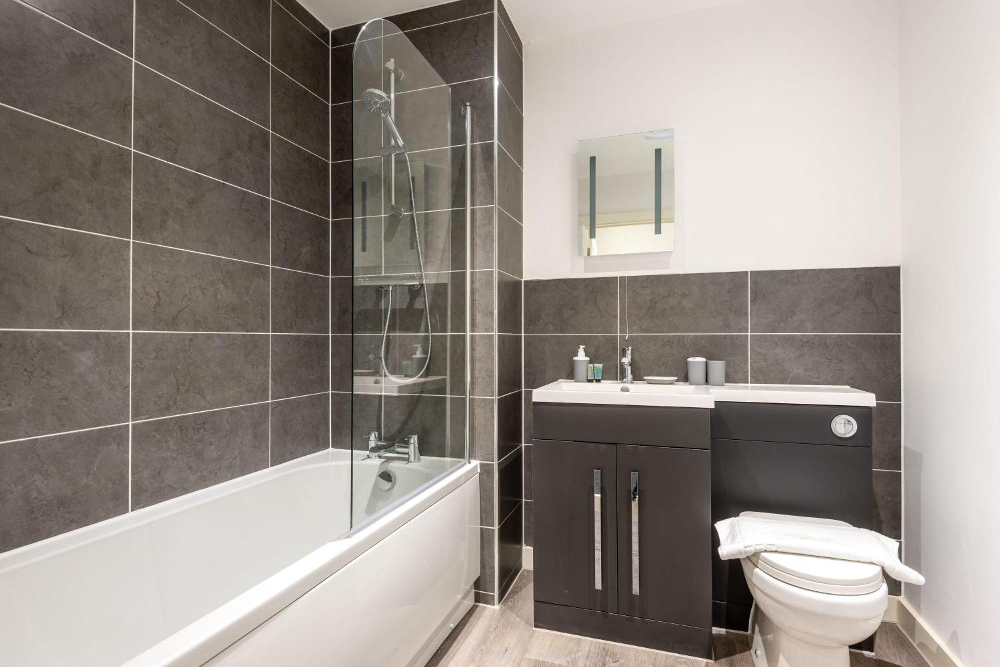 Contemporary 1 Bed Central Rotherham Studio Dış mekan fotoğraf